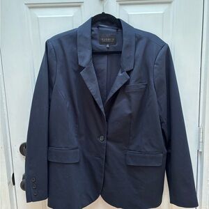 Eloquii Classic Dark Blue Blazer